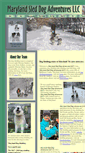 Mobile Screenshot of marylanddogsledding.com